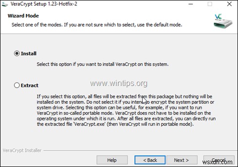 Windows で VeraCrypt を使用してドライブ C:を暗号化する方法 (すべてのバージョン)。