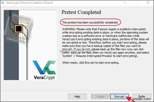 Windows で VeraCrypt を使用してドライブ C:を暗号化する方法 (すべてのバージョン)。