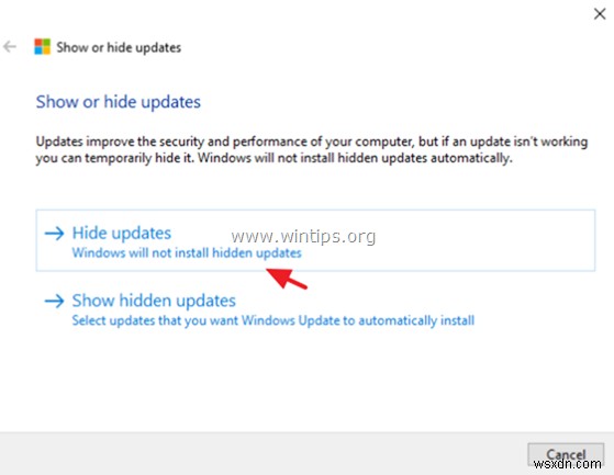 Windows 10 Update のインストールを防止する方法。