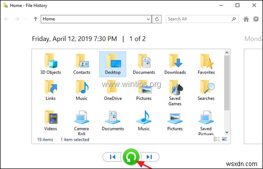 ファイル履歴を使用して個人用ファイルをバックアップし、Windows 10 で以前のバージョンのファイルを復元する方法。 