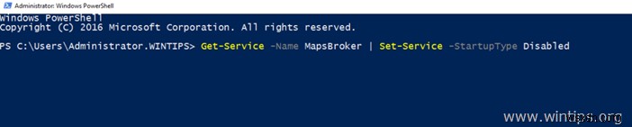 FIX:Server 2016 でダウンロードされた Maps Manager (Maps Broker) Service エラー。