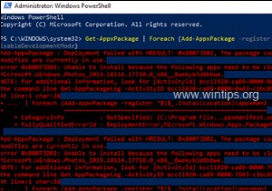 PowerShell とイベント ビューアーからデプロイ操作の失敗したログを表示する方法。