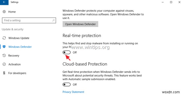 Server 2016 で Windows Defender ウイルス対策を無効または削除する方法