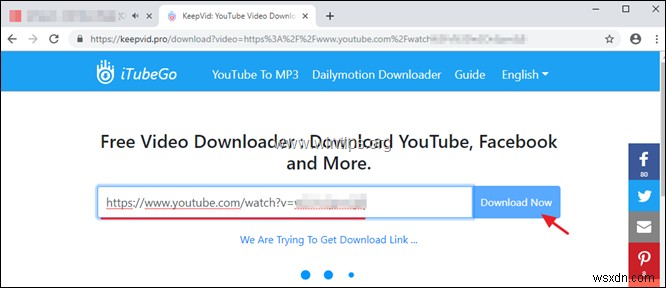 YouTube、Facebook、Vimeo などから動画をダウンロードする方法