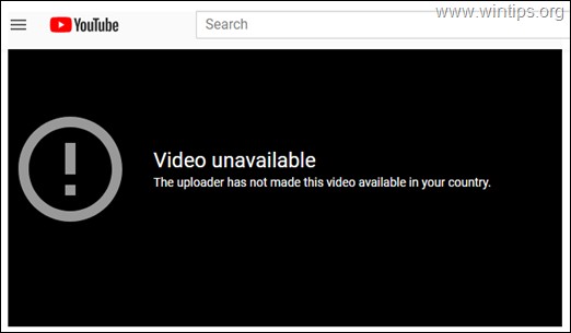 お住まいの国で利用できない YouTube 動画のブロックを解除する方法 (解決済み)