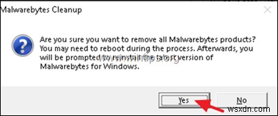 クイック フィックス:Malwarebytes をインストールする エラーが発生しました。 (解決済み)