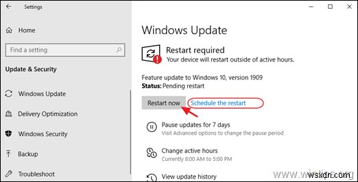 Windows 10 Feature Update 1909 をダウンロードしてインストールする方法。