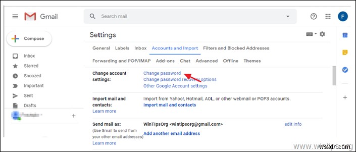 Gmail のパスワード (Google アカウントのパスワード) を変更する方法。