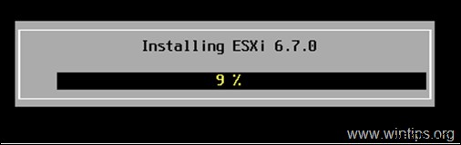 ベア メタル サーバーに vSphere ESXi 6.7 をインストールする方法。