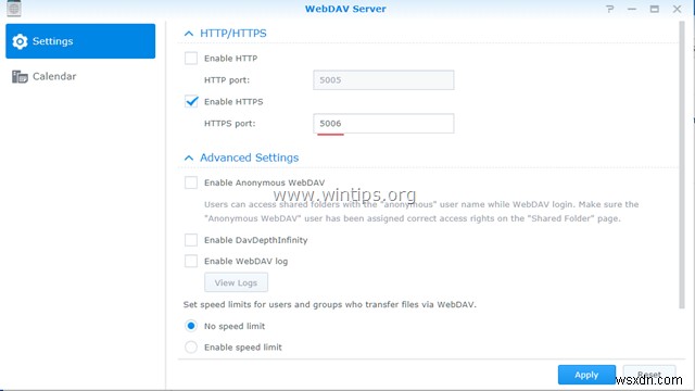 Synology NAS ドライブをローカル ネットワーク外 (インターネット経由) にマップする方法。