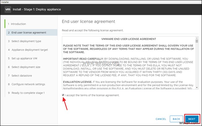 VMware vSphere Hypervisor ESXi 6.7 に VCenter Server Appliance をインストールする方法