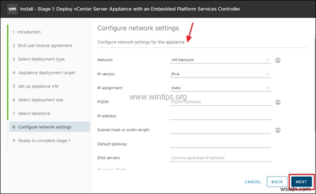 VMware vSphere Hypervisor ESXi 6.7 に VCenter Server Appliance をインストールする方法