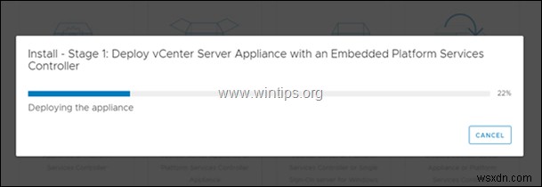 VMware vSphere Hypervisor ESXi 6.7 に VCenter Server Appliance をインストールする方法