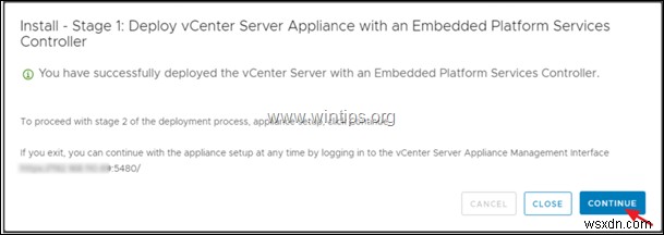 VMware vSphere Hypervisor ESXi 6.7 に VCenter Server Appliance をインストールする方法