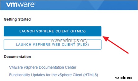 VMware vSphere Hypervisor ESXi 6.7 に VCenter Server Appliance をインストールする方法