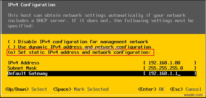 VMware Workstation 15 に vSphere ESXi 6.7 をインストールする方法