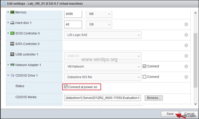 vSphere Hypervisor ESXi 6.7 で仮想マシンを作成する方法 