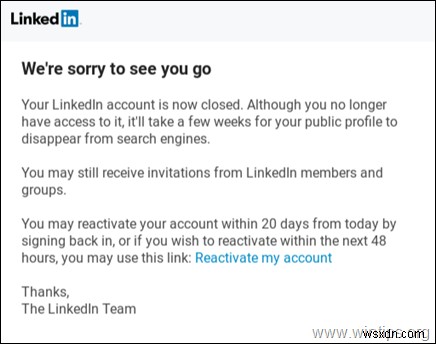 LinkedIn アカウントを完全に削除する方法