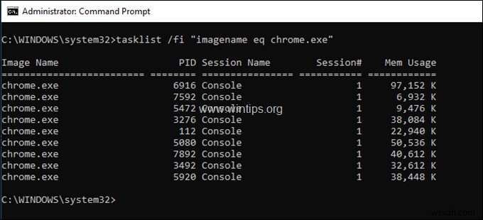 コマンド プロンプトまたは PowerShell から実行中のサービスまたはプログラムを停止する方法。