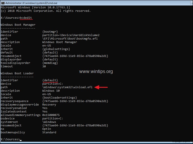 FIX:0xc0000428 Windows が wi​​nload.efi、winload.exe のデジタル署名を検証できない (解決済み)