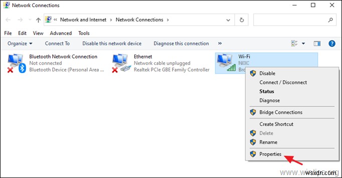修正:Windows 10 で Wi-Fi は接続されているがインターネットにアクセスできない (解決済み)
