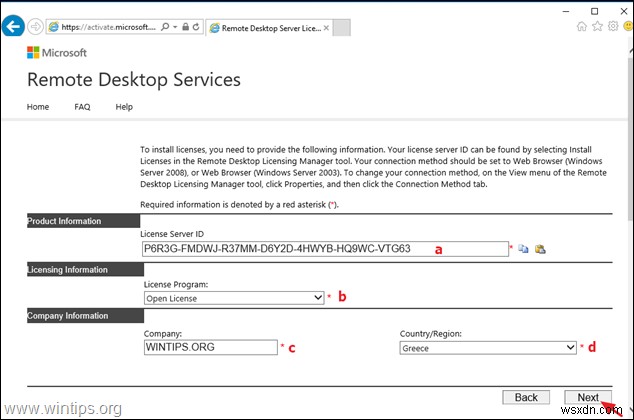 FIX:Microsoft に提供されたライセンス契約データは、RDS サーバー 2016 または 2019 で有効ではありません (解決済み)