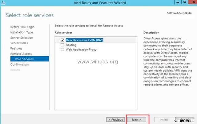 Windows Server 2016 (PPTP) で VPN サーバーをセットアップする方法。