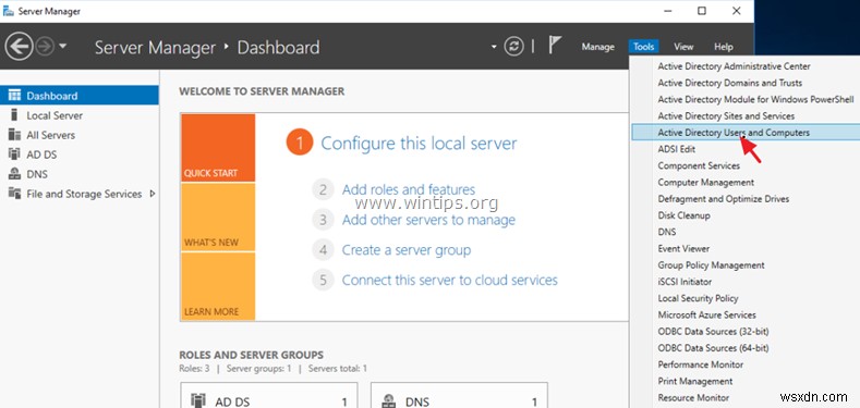 Windows Server 2016 (PPTP) で VPN サーバーをセットアップする方法。