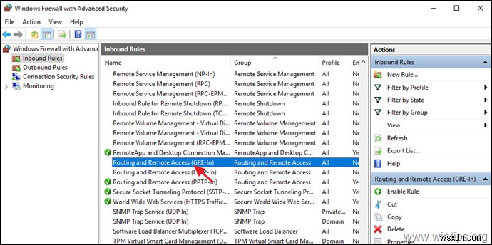 Windows Server 2016 (PPTP) で VPN サーバーをセットアップする方法。