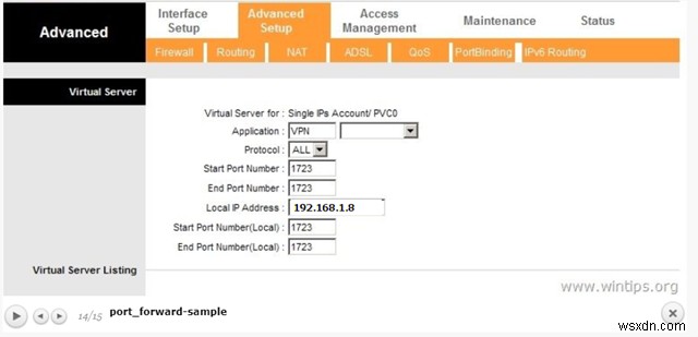 Windows Server 2016 (PPTP) で VPN サーバーをセットアップする方法。