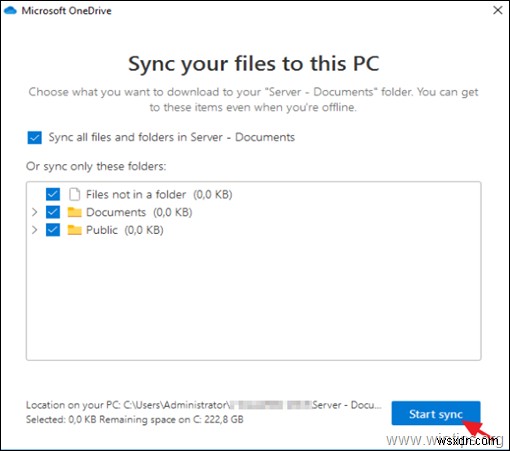 OneDrive を使用して SharePoint ドキュメントをコンピューターと同期する方法。 