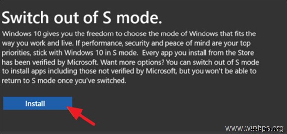 Windows 10 S モードを Windows 10 Home に変更する方法。
