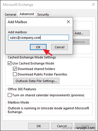Outlook および Outlook Web App で共有メールボックスを追加する方法