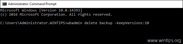 Server 2016/2012 で Windows Server バックアップを削除する方法。