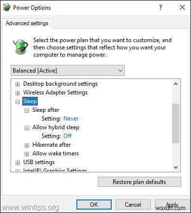 修正:Windows 10 が 2 ～ 3 分後に、またはランダムにスリープ状態になる。 (解決済み)