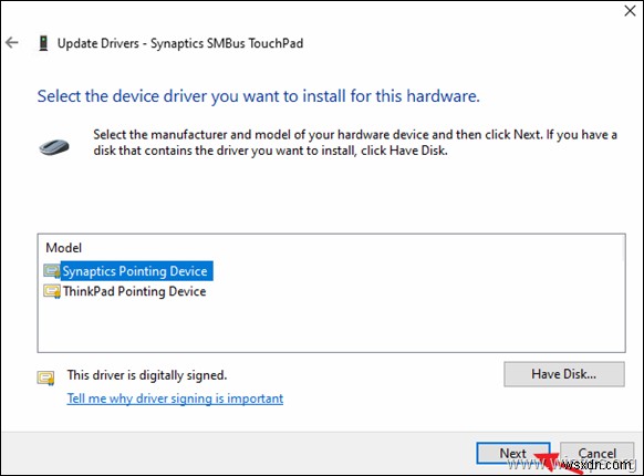 修正:Windows 10 にタッチパッドの設定がありません。