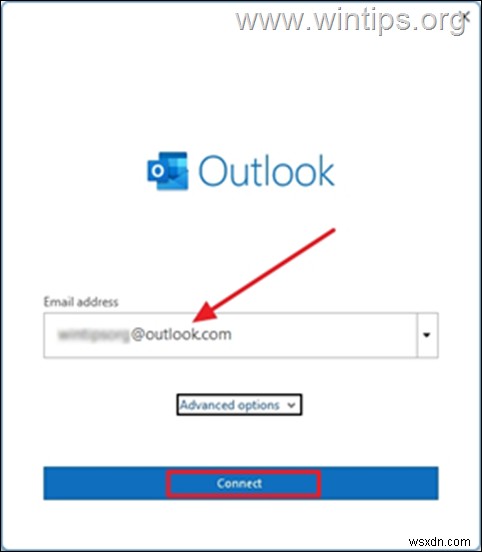 デスクトップ アプリ用 Outlook で 2 段階認証を使用して Outlook.com をセットアップする方法。