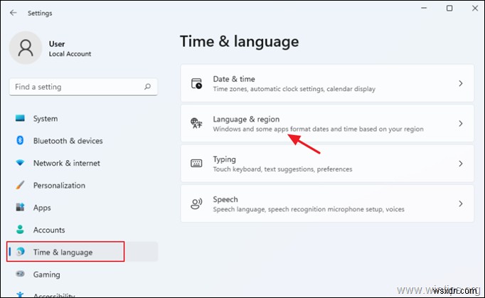 Windows 11 の表示言語を変更する方法