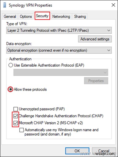 Synology NAS を VPN サーバー (L2TP) としてセットアップする方法とクライアントからアクセスする方法.