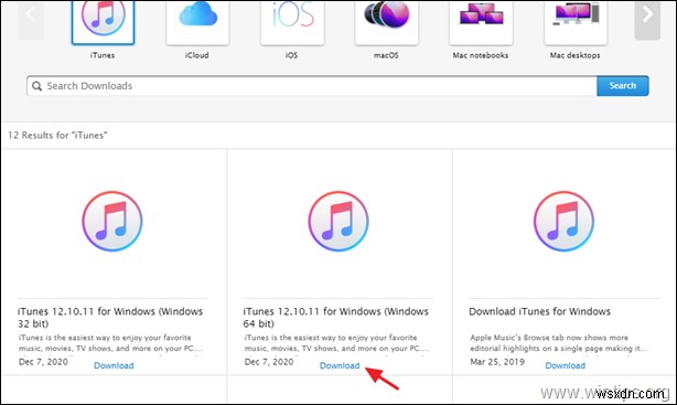 修正:iTunes に必要なファイルが見つからず、実行できない。 (解決済み)