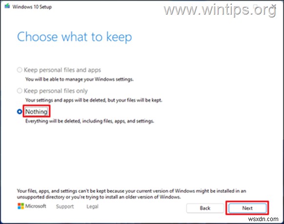 Windows 11 を Windows 10 にダウングレードする方法 (Windows 11 を Windows 10 にロールバックする)