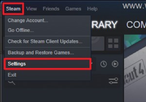 修正:Steam のダウンロード速度が遅い。