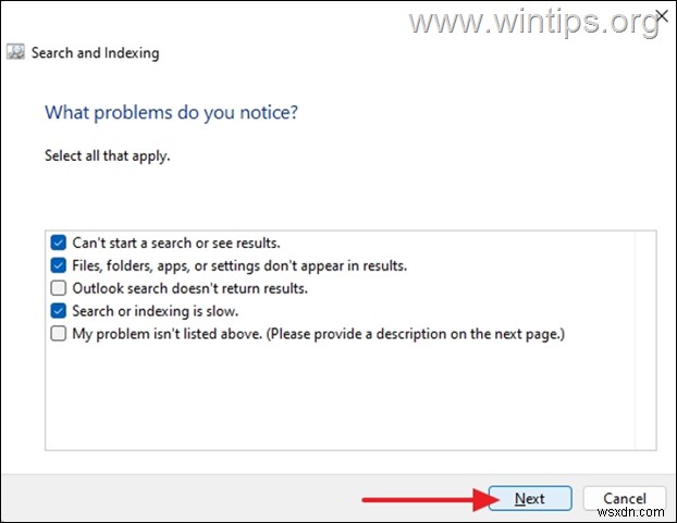 修正:Windows 11 検索が機能せず、結果が返されない。