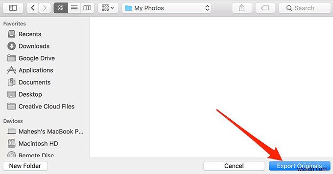 Mac から Google フォトに写真をアップロードする方法