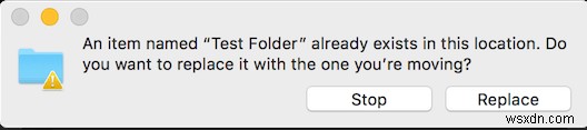 Mac でファイルを置換およびマージする方法