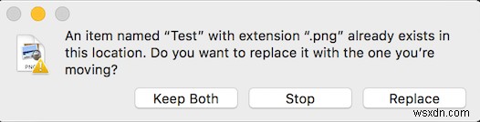 Mac でファイルを置換およびマージする方法