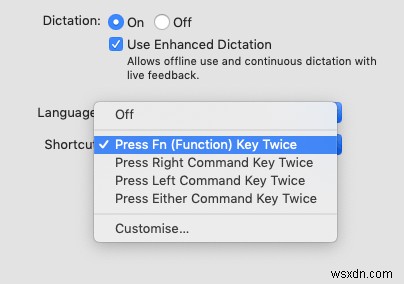 MacOS Dictation のセットアップと使用方法
