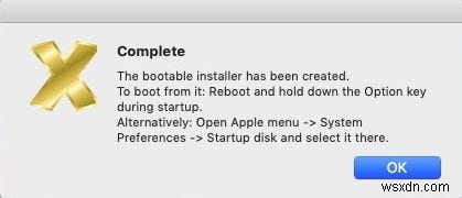 USB スティックに MacOS インストーラを作成する方法