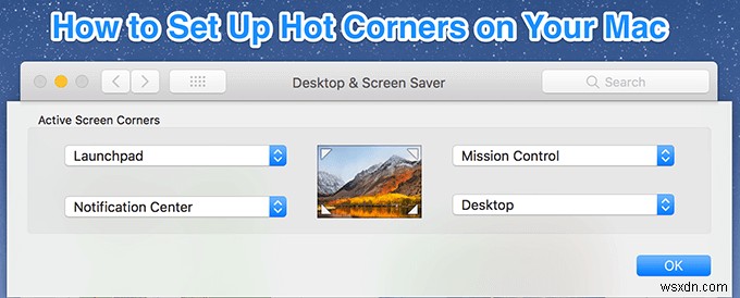 macOS のホット コーナーとその設定方法