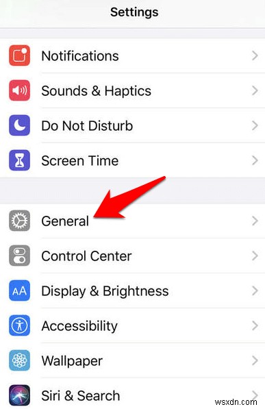 iPhone で画面の回転をロック解除する方法